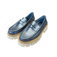 Pedro Garcia - Azure Cervo Lame Loafer