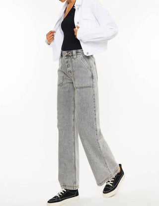 Kancan - Ultra High Rise Wide Leg Jean