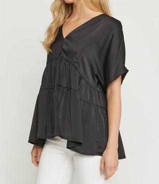 Entro - Double V Tiered Top