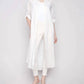 Charlie B - Foil Print Linen Blend Tunic