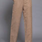 Active Basic - Suede Straight Leg Pants