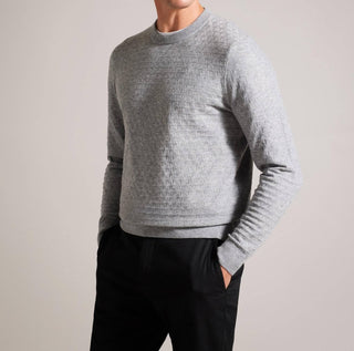 Ted Baker - Men Lentic Raglan Sleeve Pullover Sweater