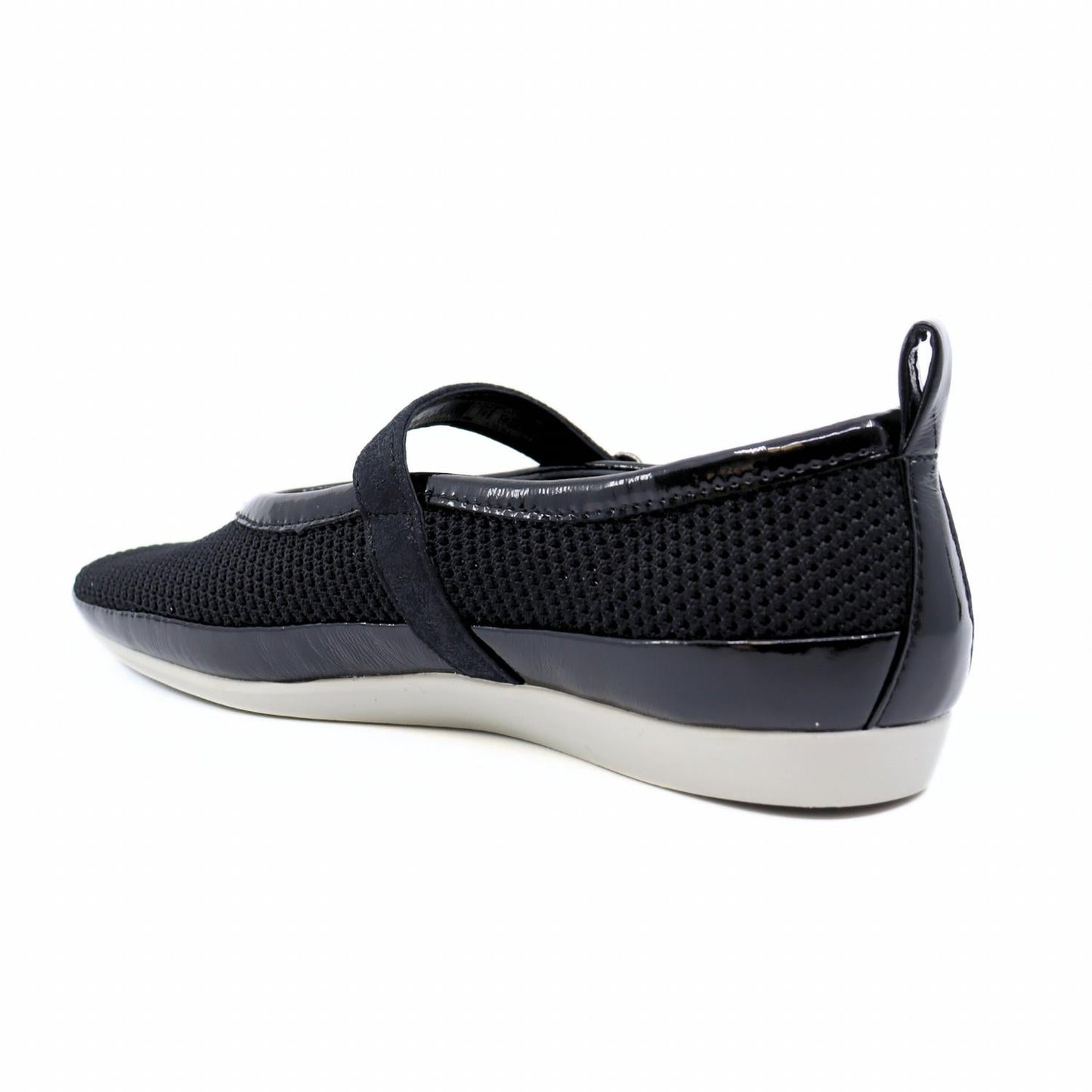 Bussola - Vanya Nero Knit Mesh Mary Jane