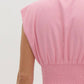 Entro - Smocked Waist Midi Dress