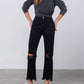 Insane Gene - High Rise Ripped Frayed Jeans