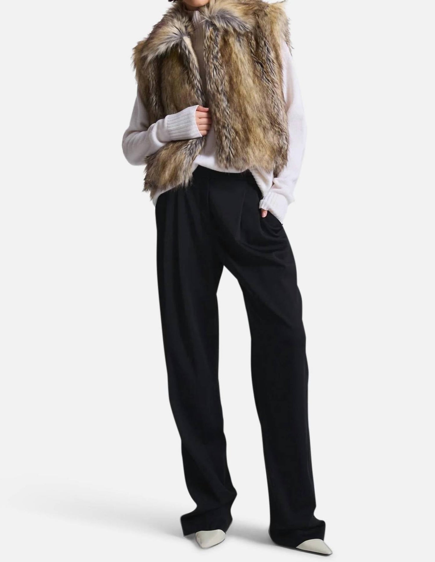 A.L.C. - Naya Fur Vest