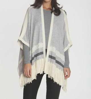 Label+Thread - Women's Ashley Fringe Poncho