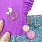 Habitual - Girls' Floral Denim Shorts