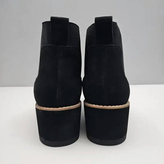 Eileen Fisher - Chelsea Suede Wedge Boots