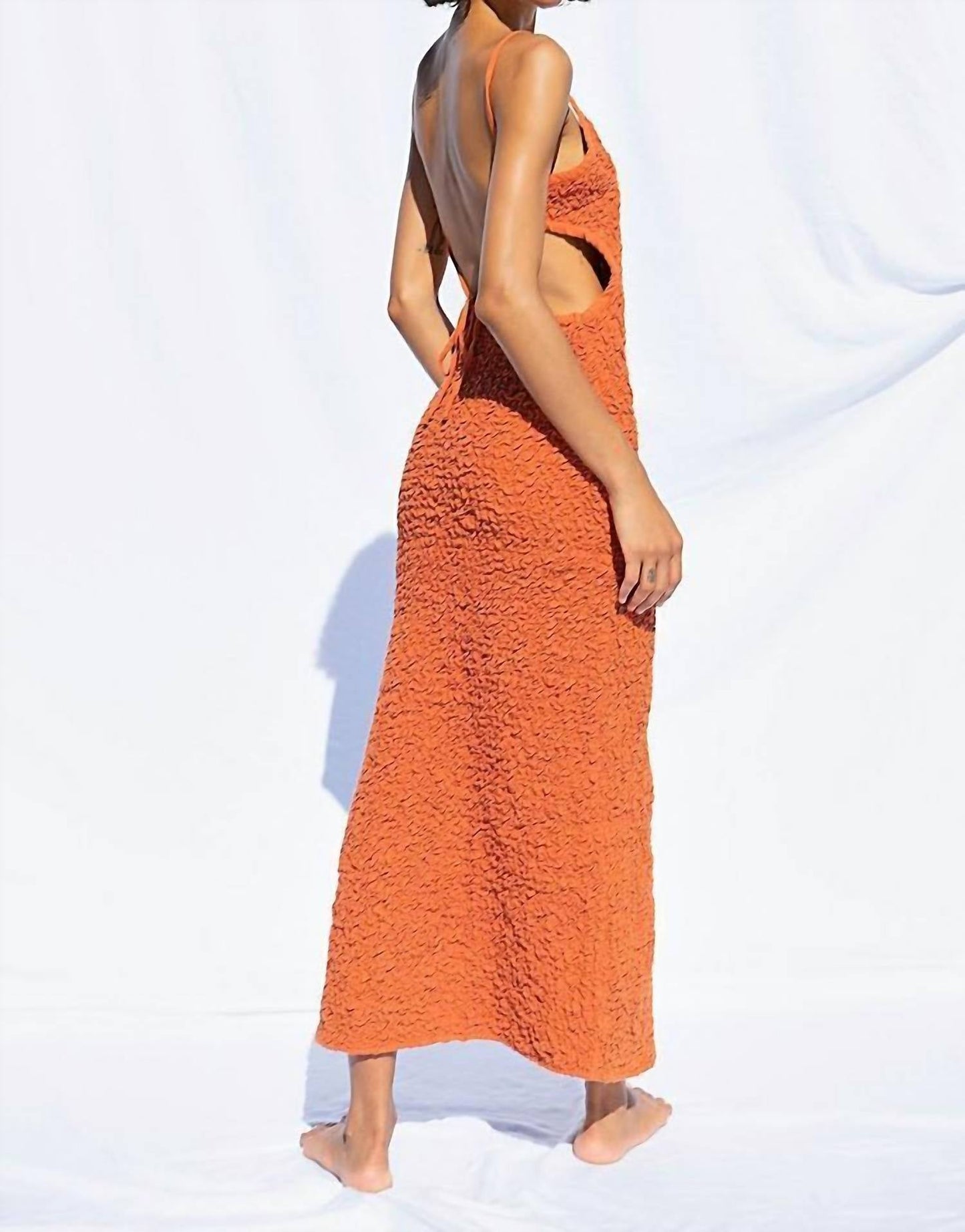 Free People - Za Za Smocked Midi Dress