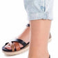 Xti - Women's Low Wedge Strappy Sandals
