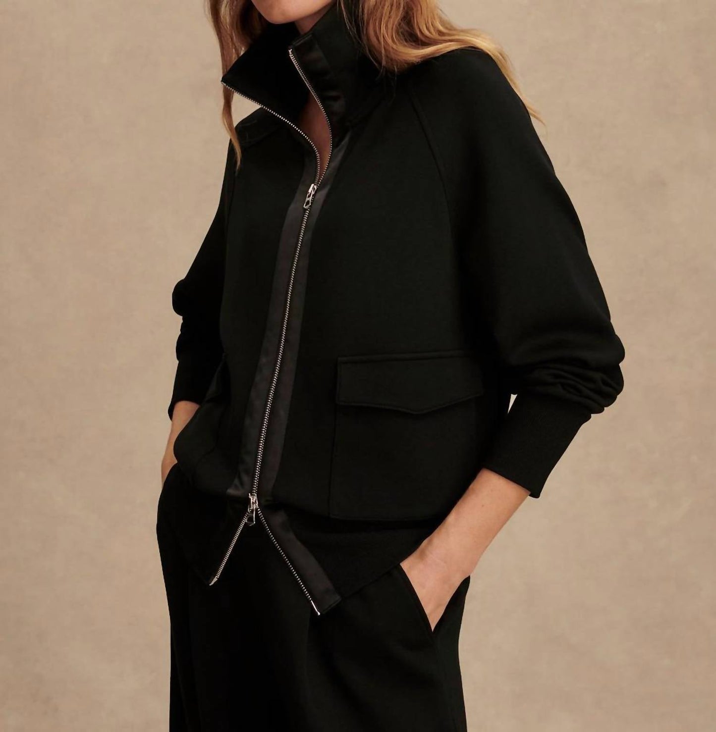 Varley - Roxbury Zip Through Sweater