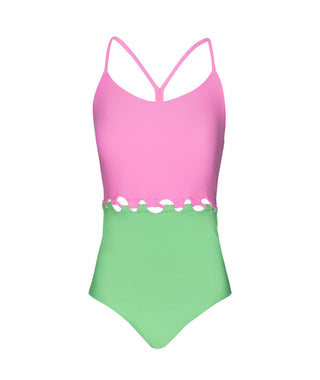 Pq Swim - Junior Girl's Cammy Loop One-piece Swimsuit