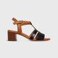 Ann Mashburn - Women's Square Toe T-strap Heel