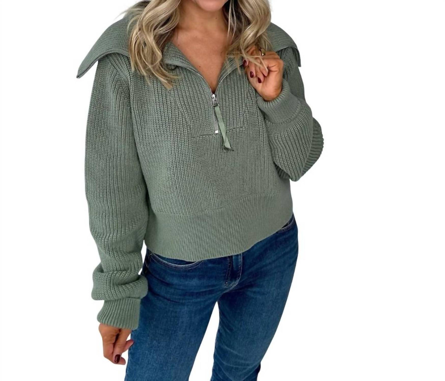 Varley - Mentone Half-Zip Knit Pullover