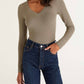 Z Supply - IZZY RIB V-NECK TOP