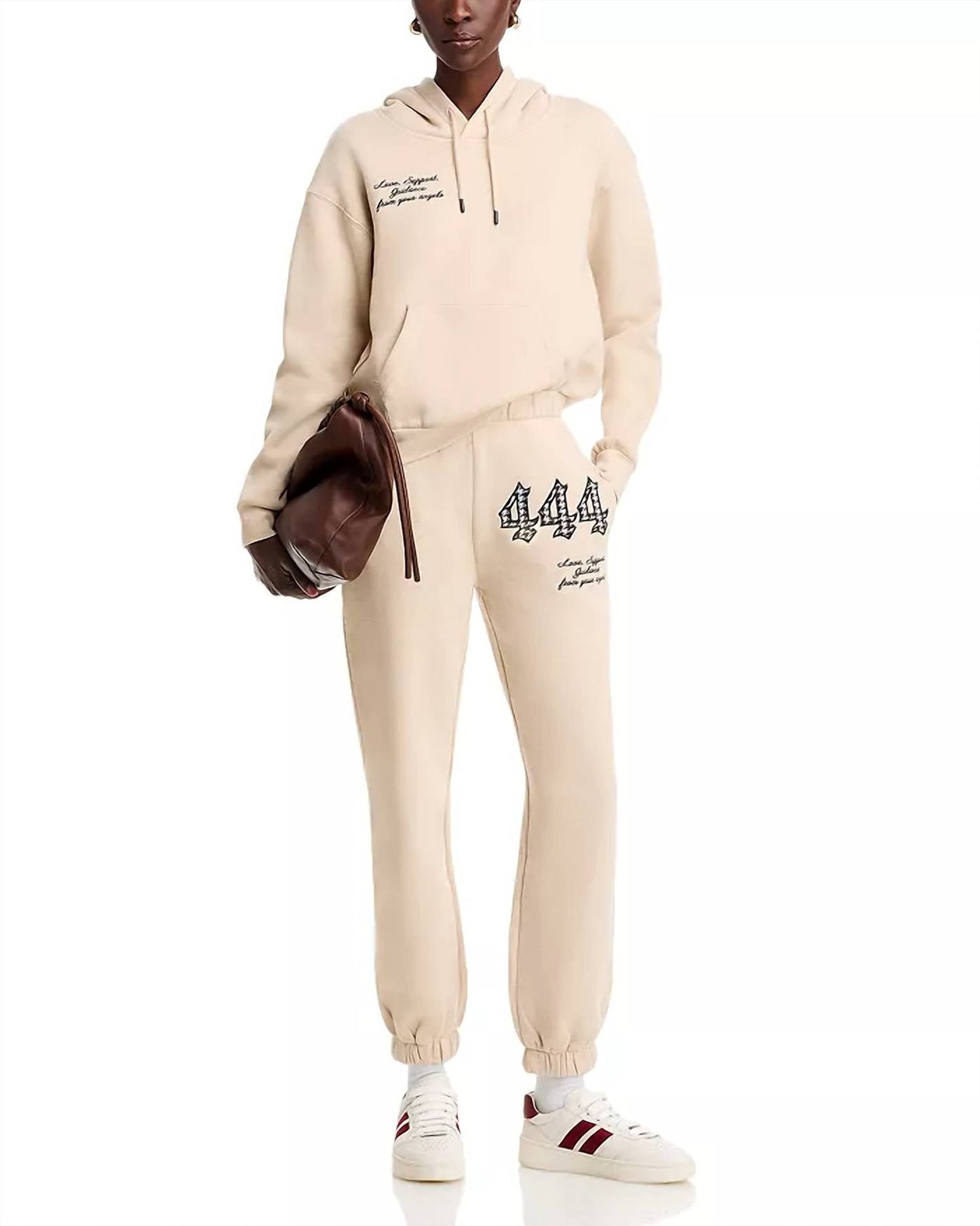 Vintage Havana - Angel Number 444 Hoodie with Patch