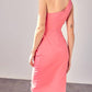 Do+Be - One Shoulder Overlap Dress