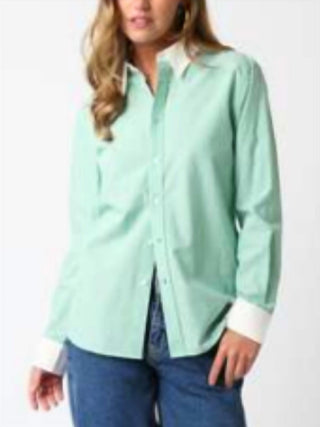 Olivaceous - Contrast Button Down