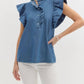 Entro - Ruffled Romance Top
