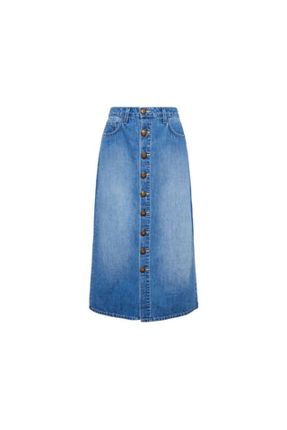 L'Agence - Kathleen Denim Skirt