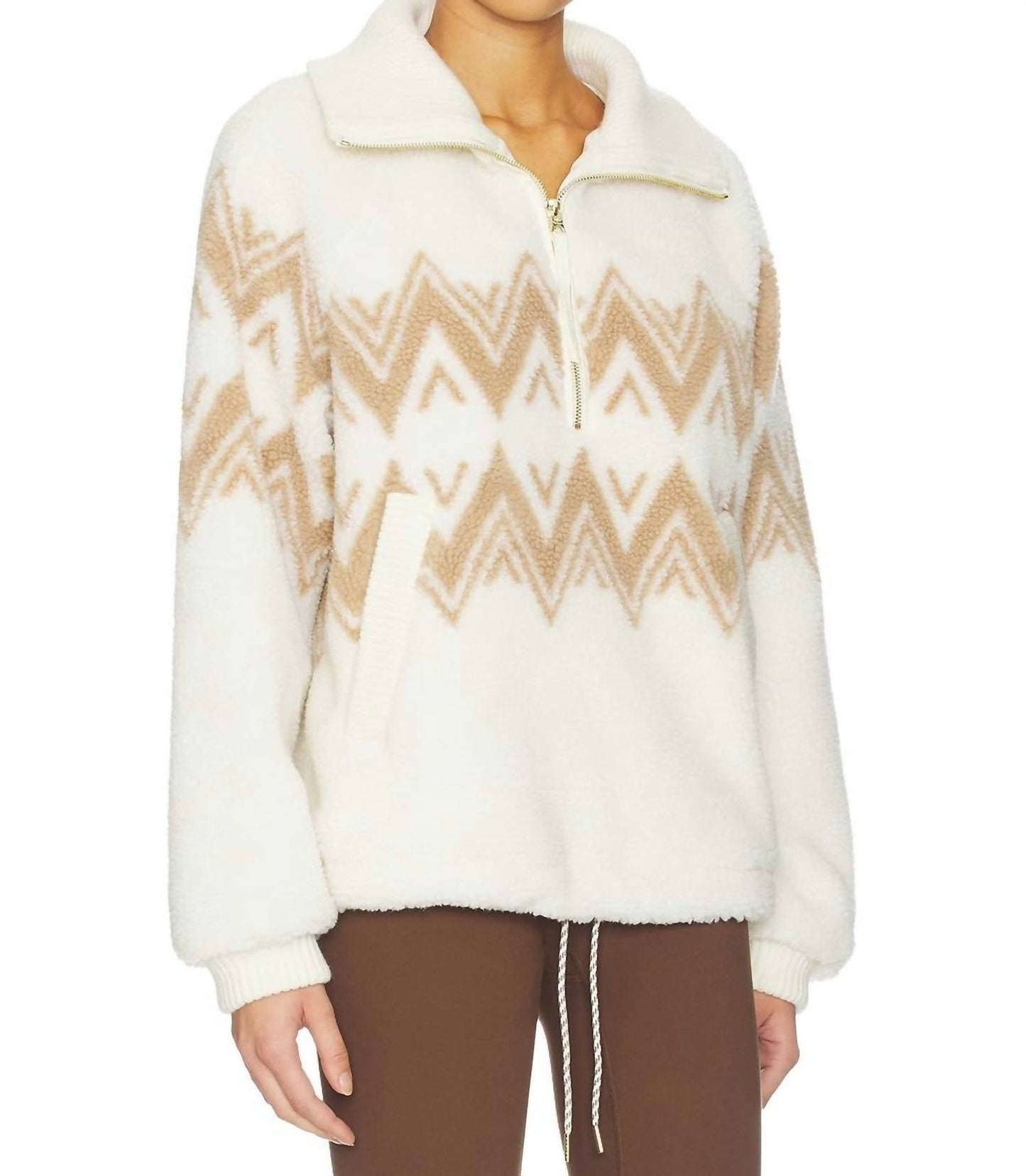 Varley - Hendrik Half Zip Sherpa Jacket