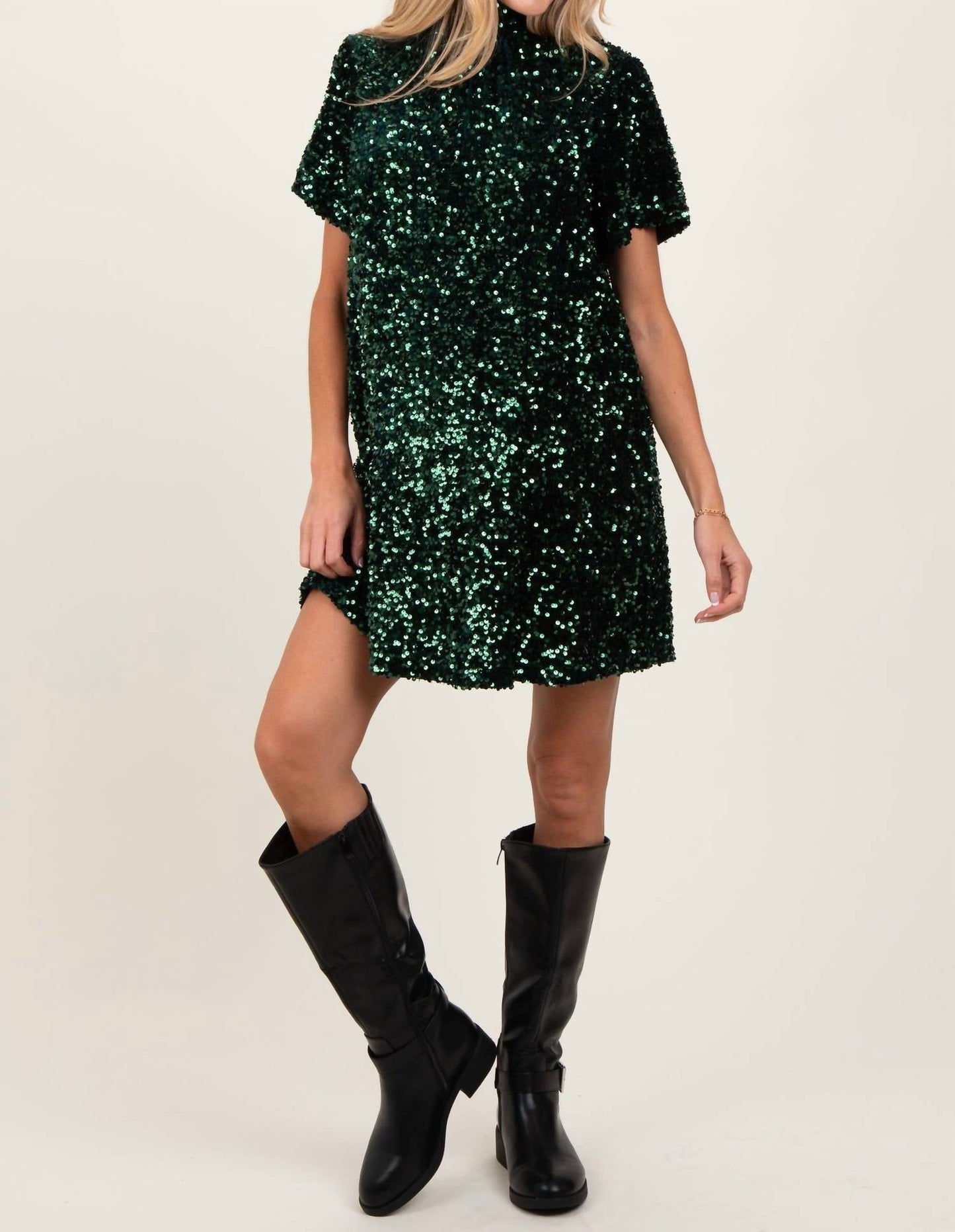 Entro - Sequin Mini Dress