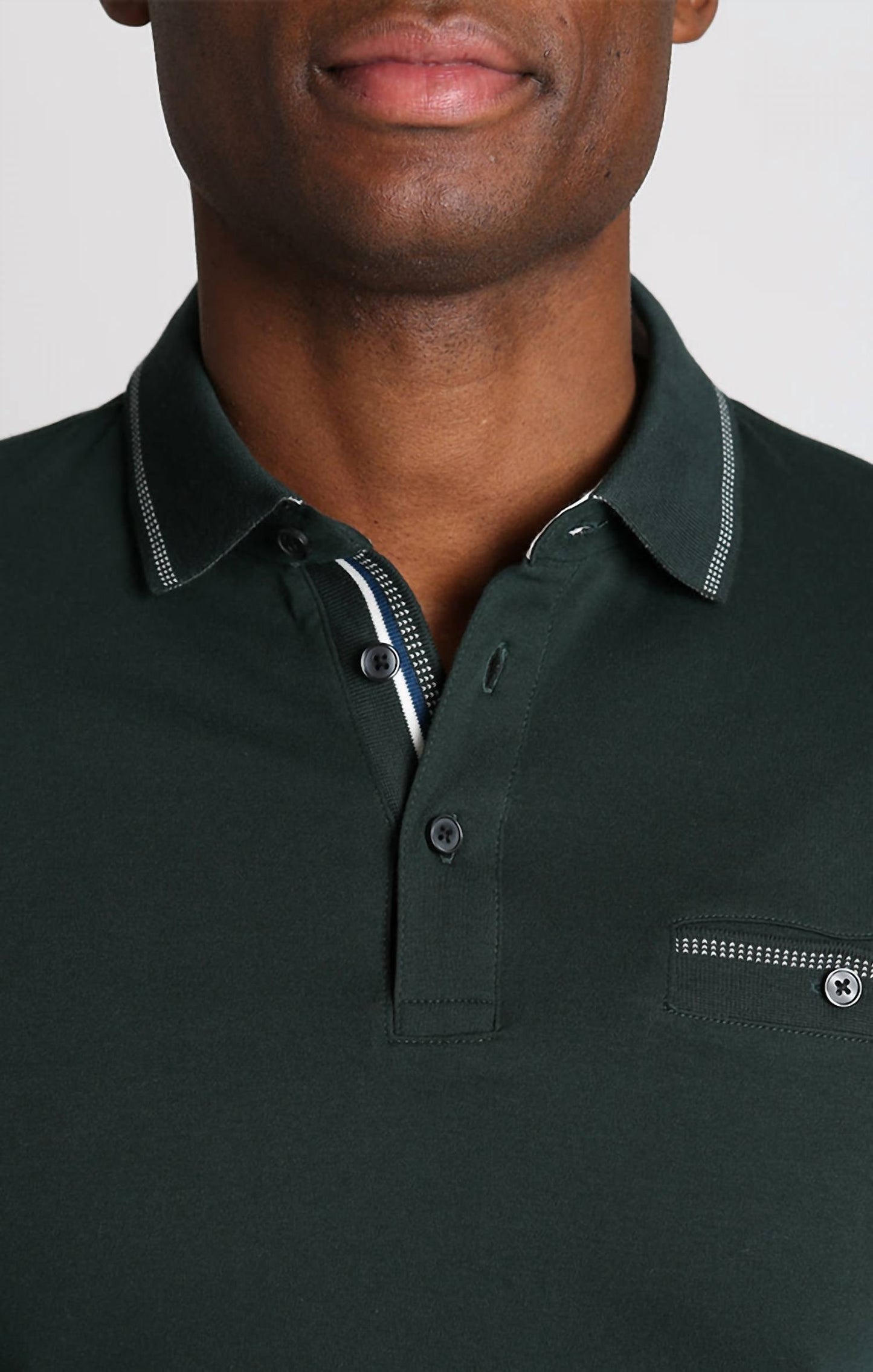Jachs New York - Luxe Cotton Long Sleeve Polo Shirt