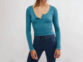 Free People - Bail Out Long Sleeve Top