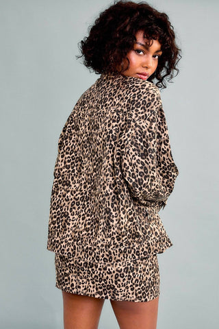 Hallelu - Bold Leopard Jacket