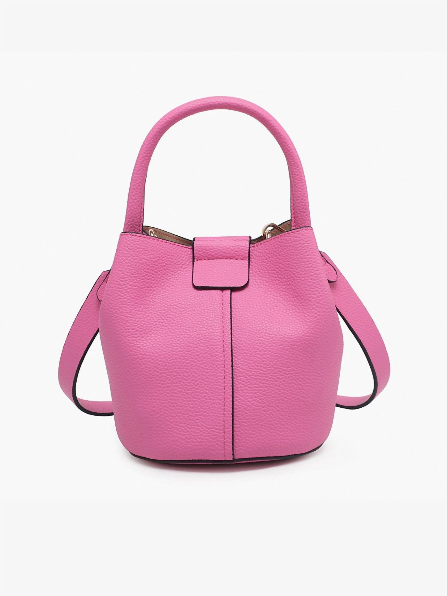 Jen & Co. - Women's Farrah Bucket Bag With Top Handle & Inner Bag