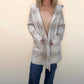 Allie Rose - Veyla Plaid Hoodie Cardigan
