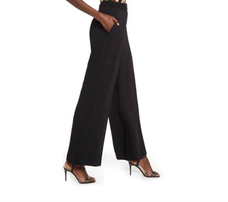 Topshop - Pintuck High Waist Wide Leg Dress Pants