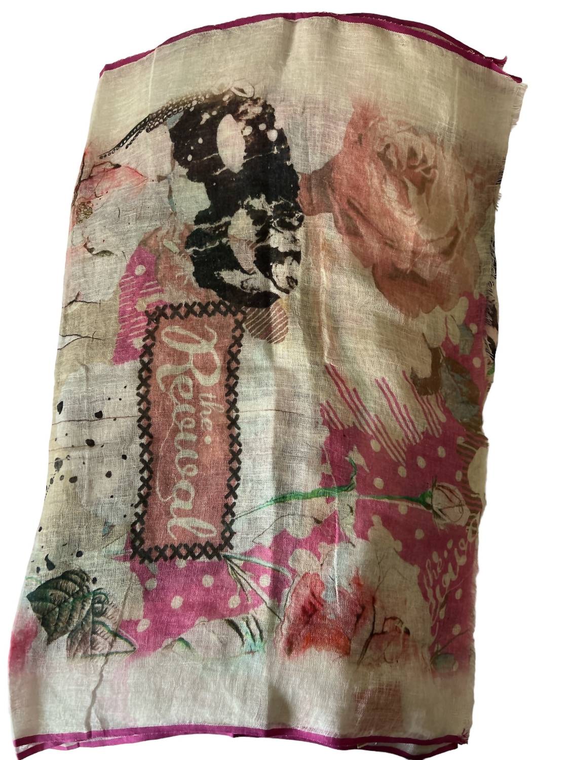 The Gray Crab - Women's Linen Scarf