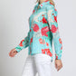 Apny - Multi Button-up Shirt With Roll-up Sleeve