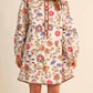 &Merci - Exclusive Print Blanket Mini Dress