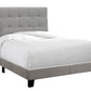 Transitional Upholstered Bed Frame