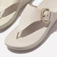 Fitflop - Women Lulu Resin Buckle Leather Toe Post Sandal