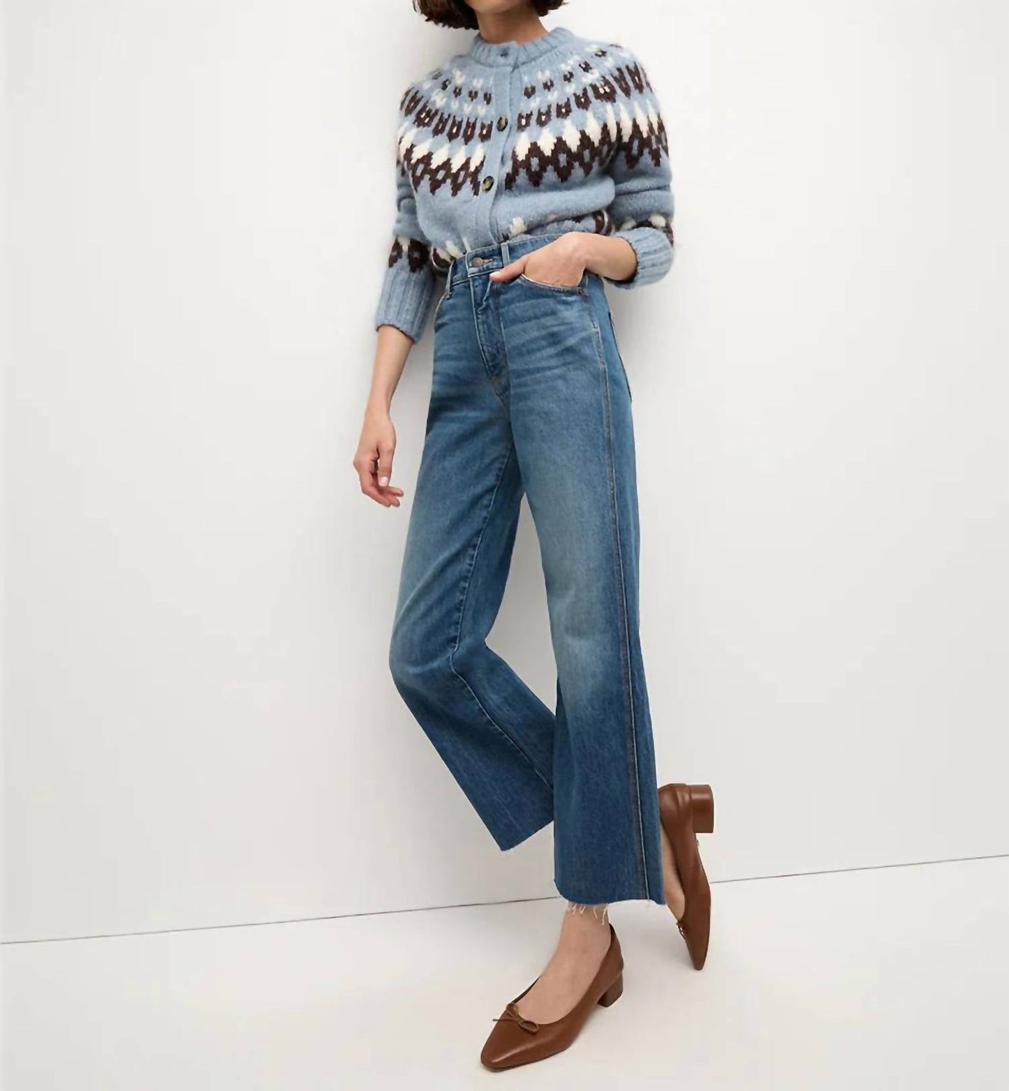 Veronica Beard - Christina Fairisle Cardigan