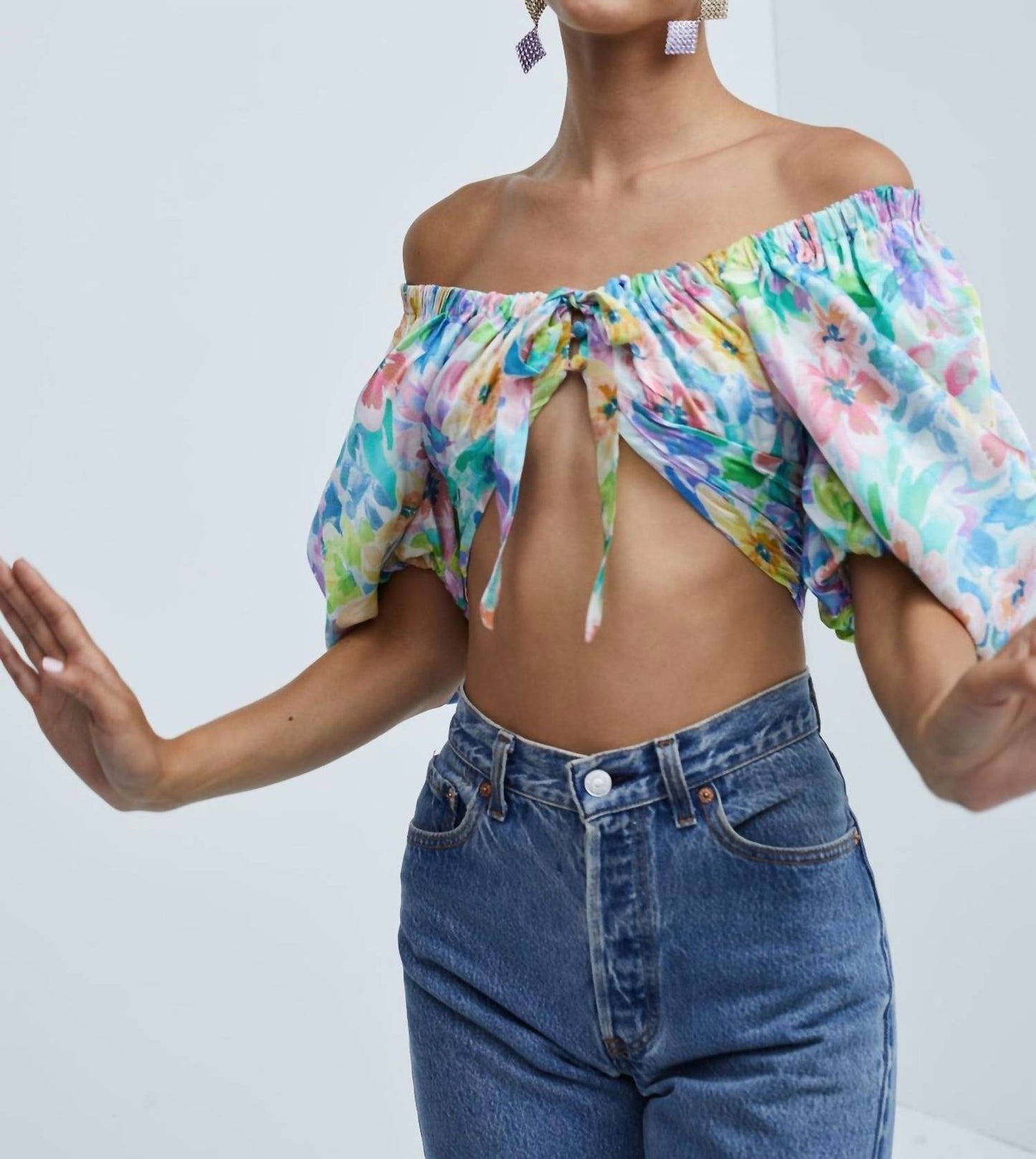 For Love & Lemons - BLAIRE CROP TOP