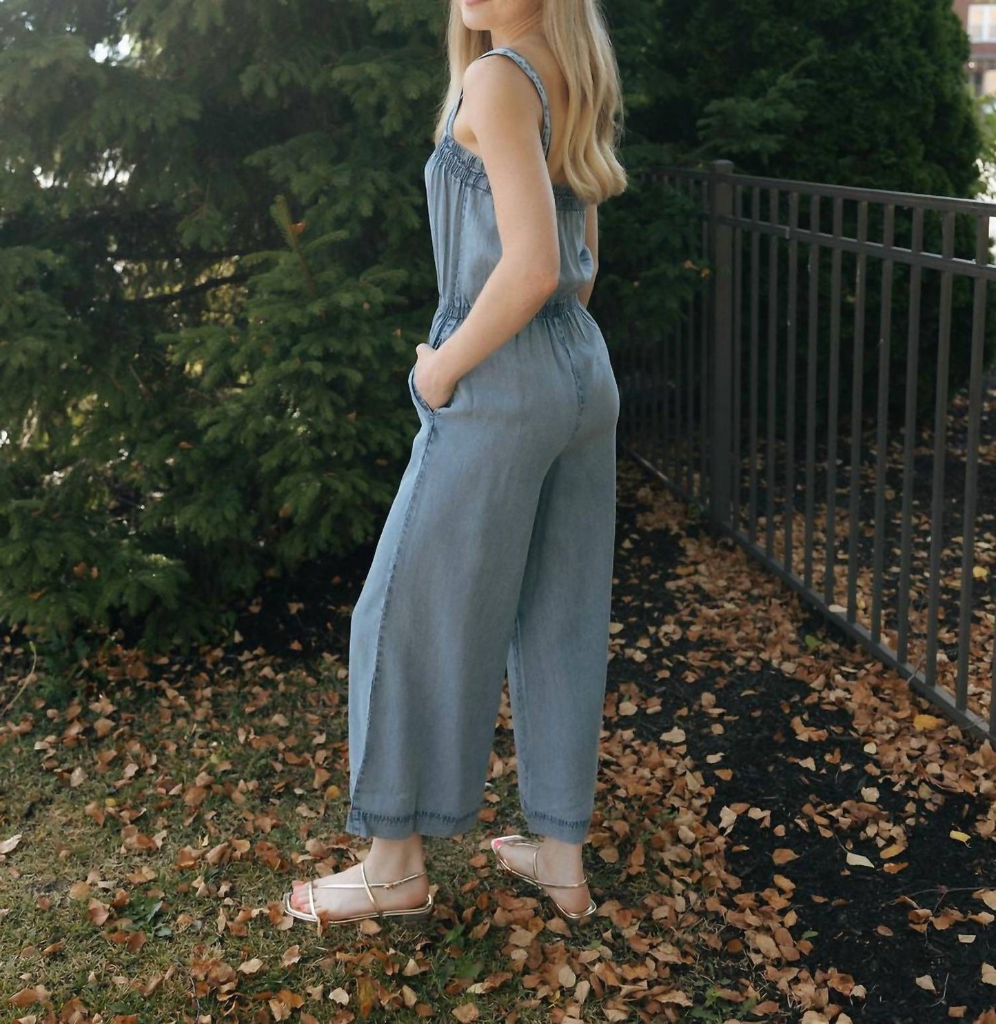 Z Supply - Solara Chambray Jumpsuit
