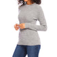 Karen Kane - Wide Ribbed Crewneck Sweater
