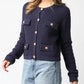 Olivaceous - Maggie Button Sweater
