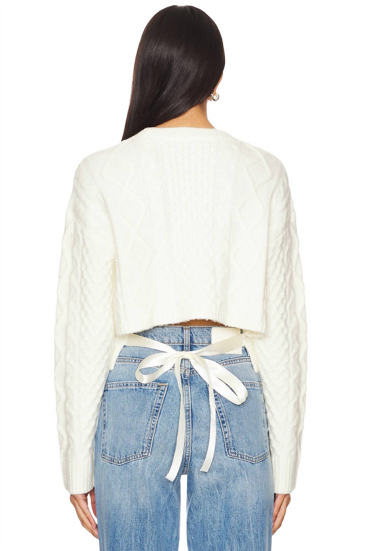 Steve Madden - Kessie Cable Knit Sweater