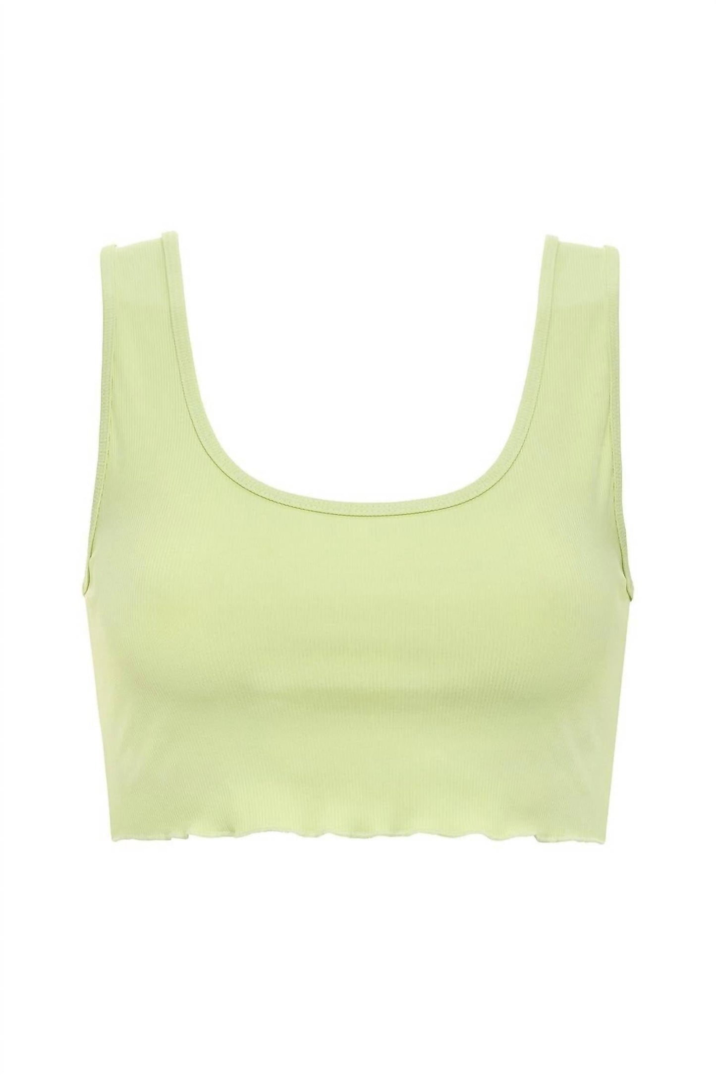 Montce - Women's Avo Micro Rib Binded Tank Top