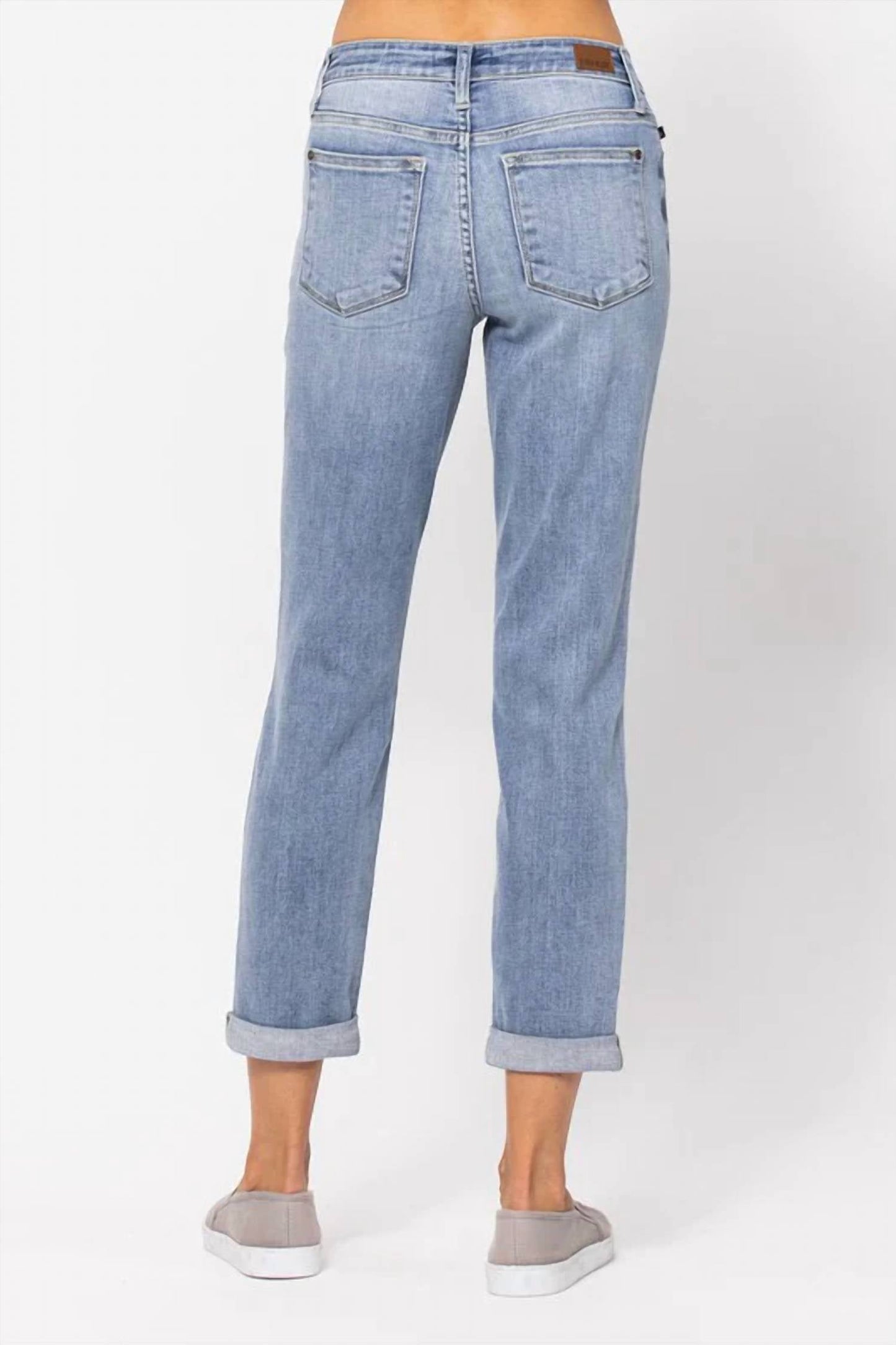 Judy Blue - Mid Rise Boyfriend Jeans