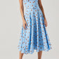 Astr - Janie Polka Dot Midi Skirt