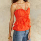 Amur - Sandie Pleated Shell Top