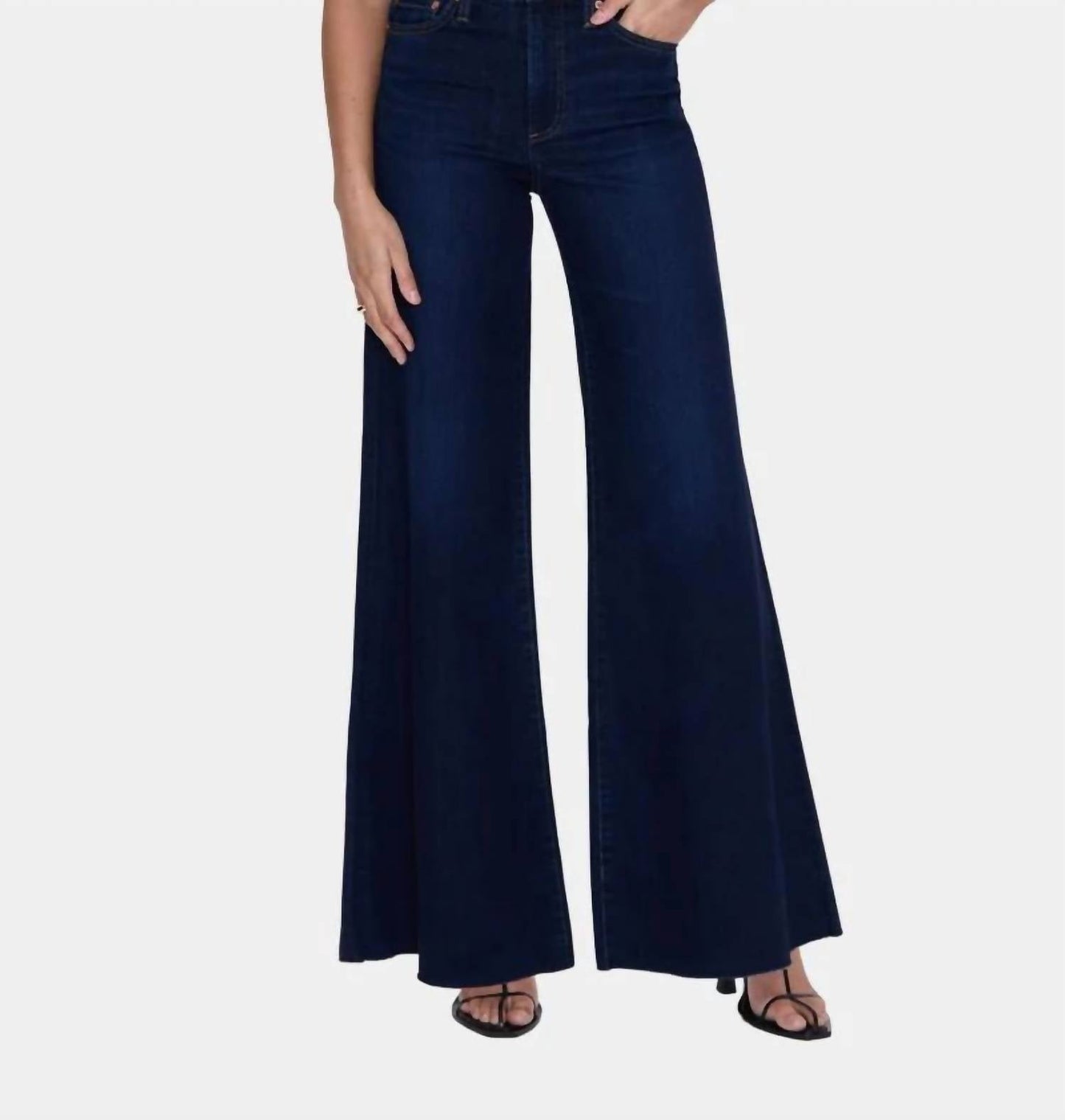 Pistola - Izzy Mid Rise Wide Leg Jeans