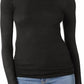 Enza Costa - RIB FITTED L/S TURTLENECK